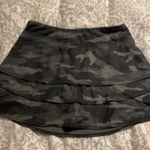 Athleta girl camo lux swing skort